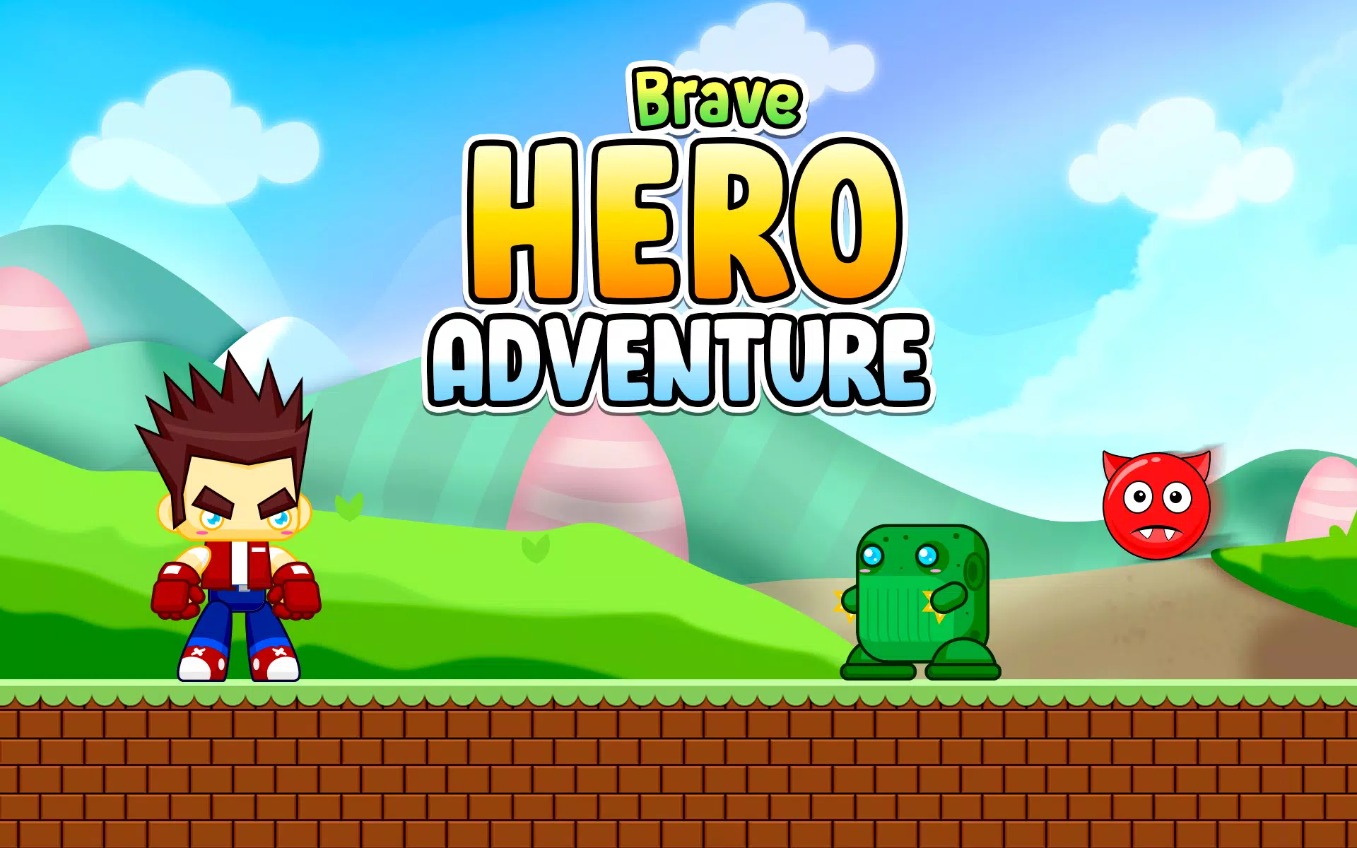 Brave Hero Adventures Game スクリーンショット 0