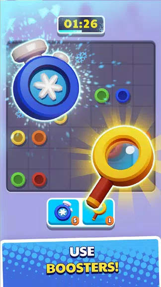 Connect Pipe! Color Line Game 스크린샷 2