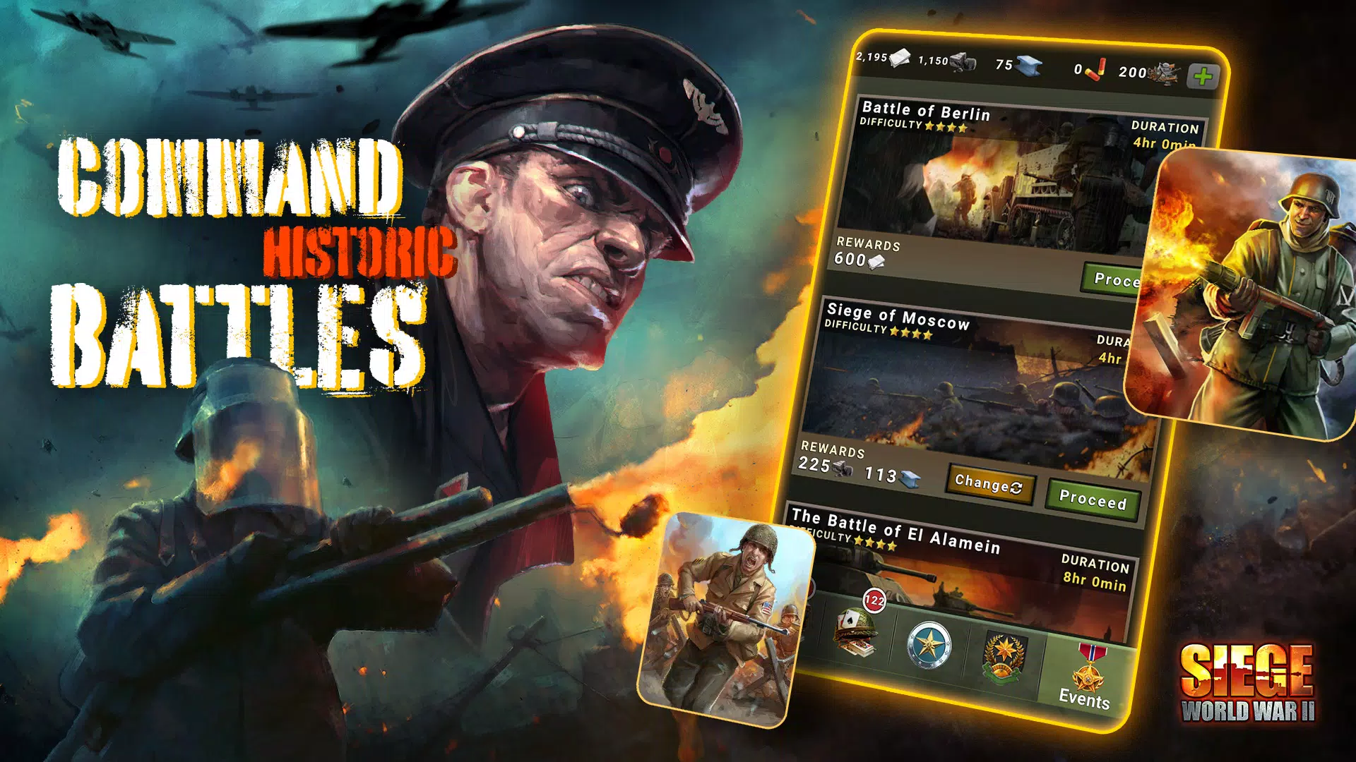 SIEGE: World War II Tangkapan skrin 2