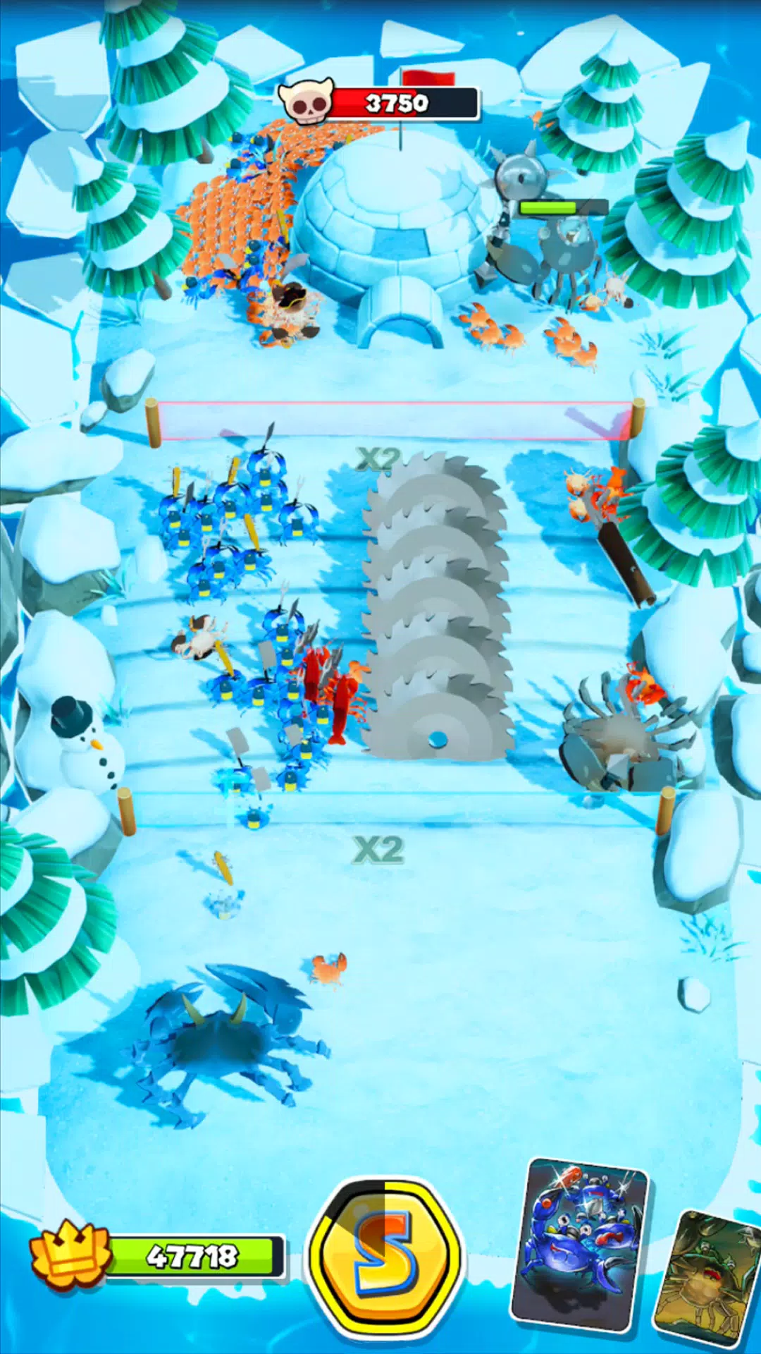 King of Crabs - Invasion 스크린샷 1