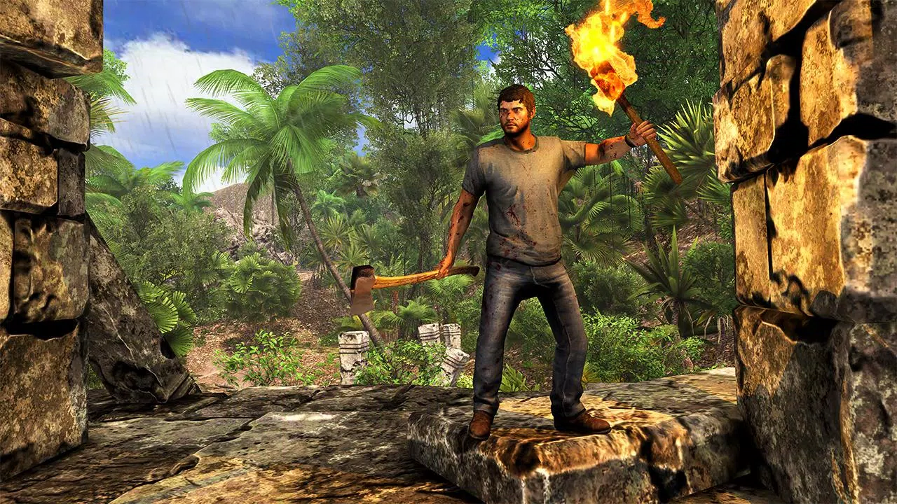 Ozean-Überlebensspiele offline Screenshot 3