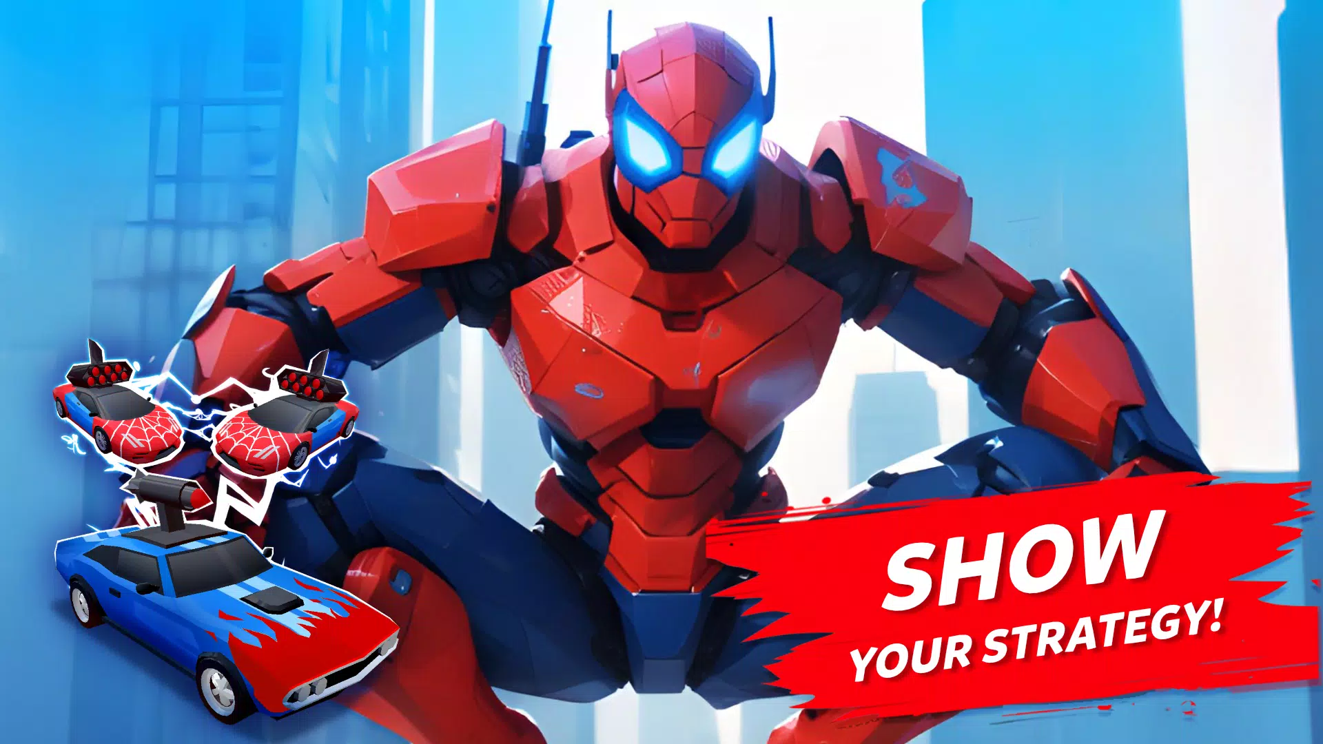 Robot Merge Master: Car Games Captura de pantalla 0