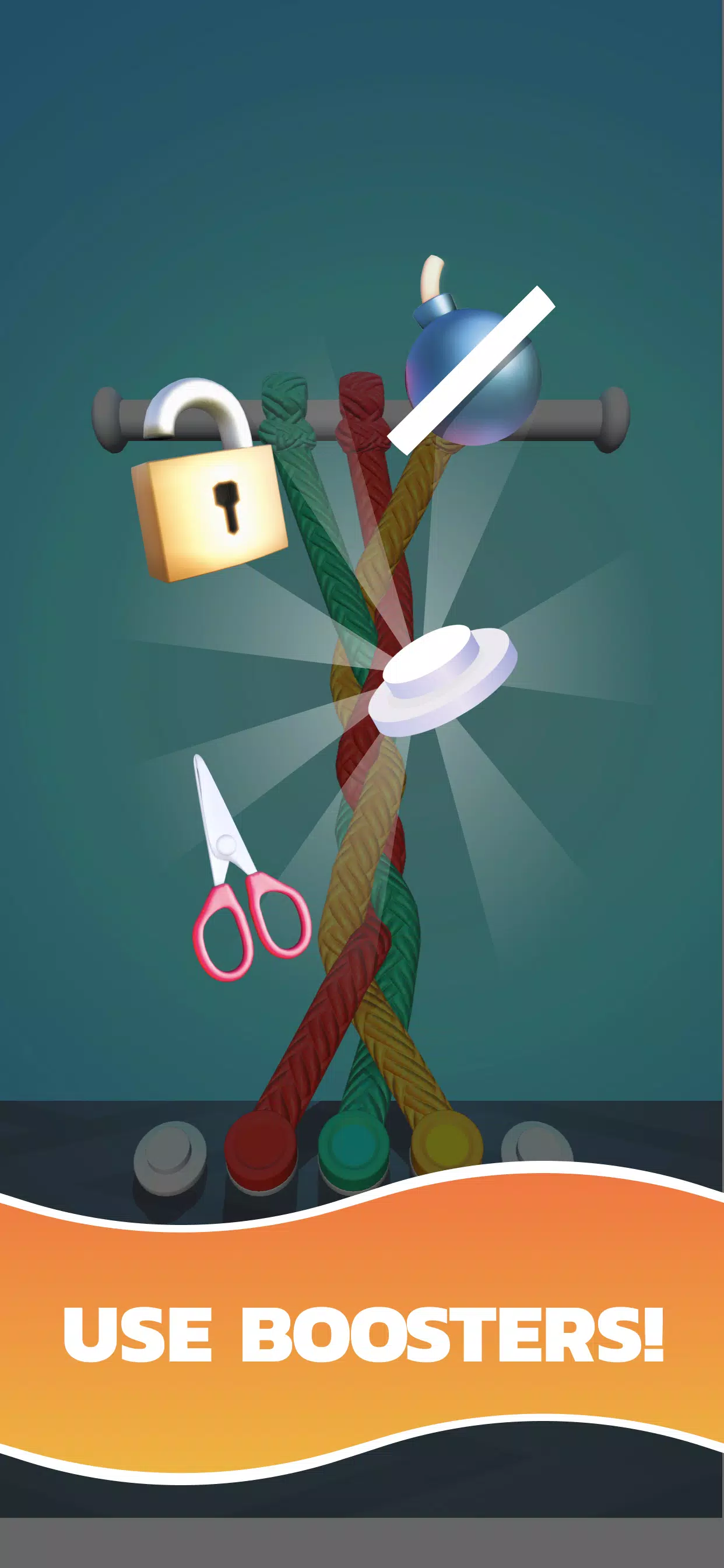Tangle Master 3D Ekran Görüntüsü 3