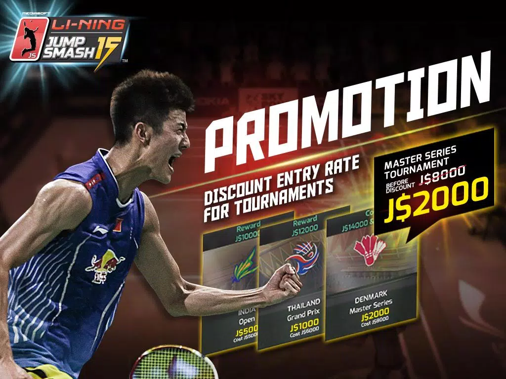 LiNing Jump Smash 15 Badminton应用截图第0张