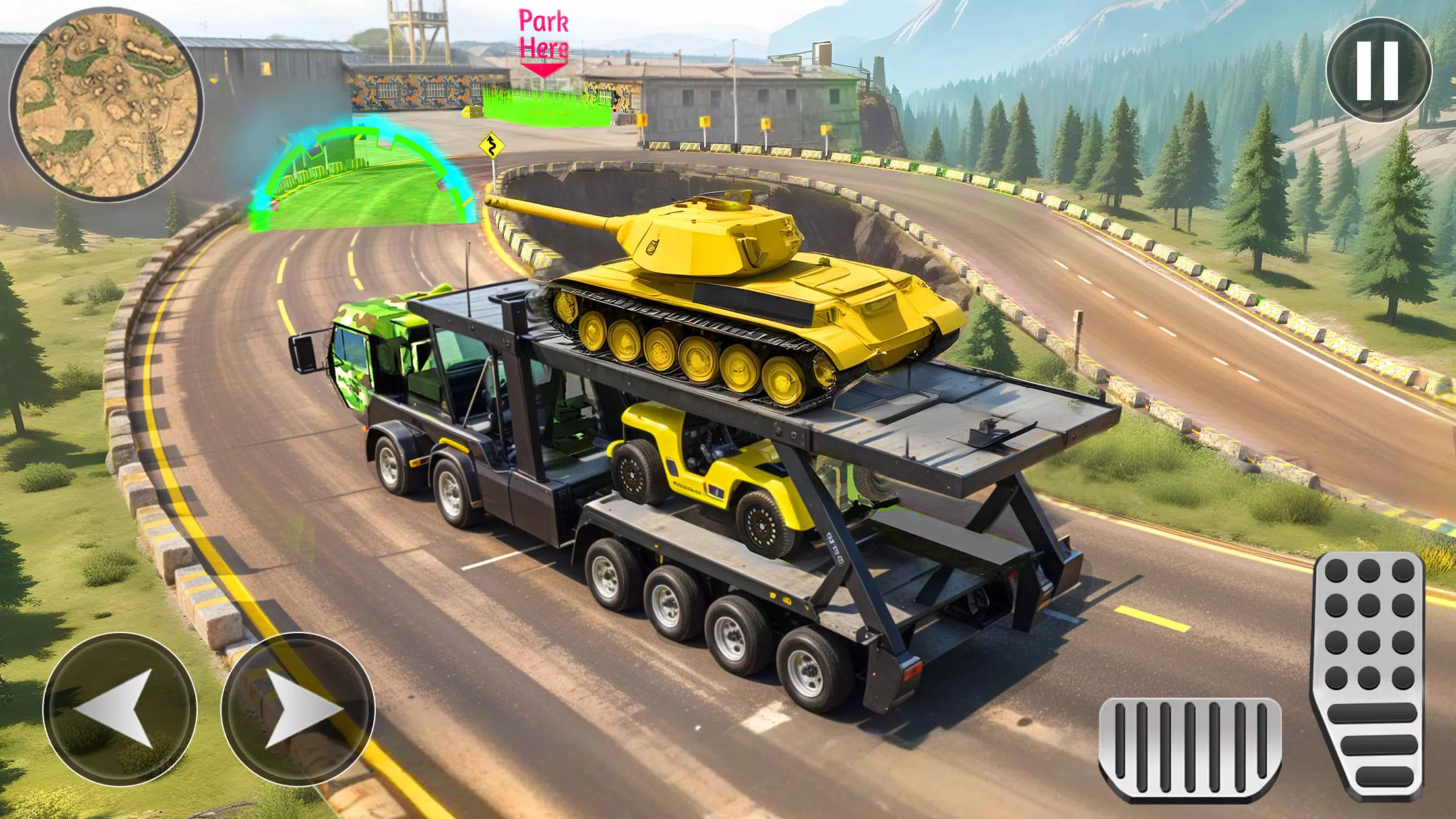 Army Cargo Truck Driving Games應用截圖第3張