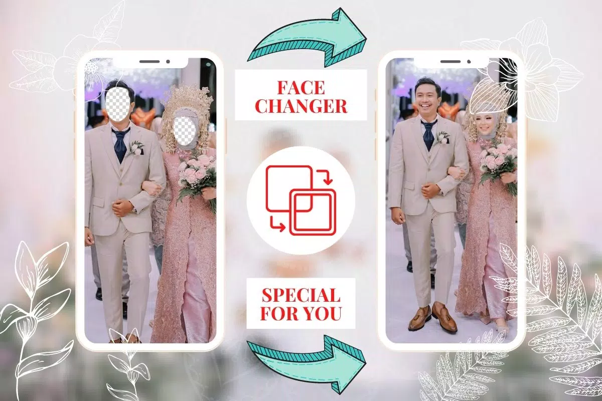 Hijab Couple Bridal Editor ภาพหน้าจอ 0