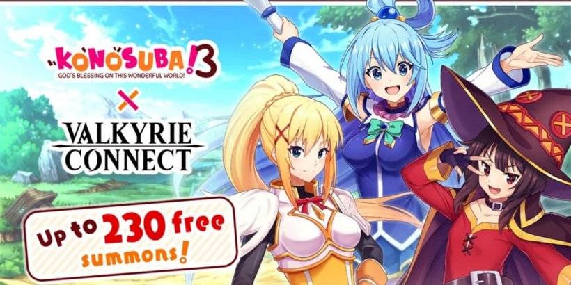 Konosuba Crossover Event Launches in Valkyrie Connect