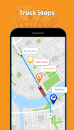 Truck GPS navigator, Direction Captura de pantalla 3