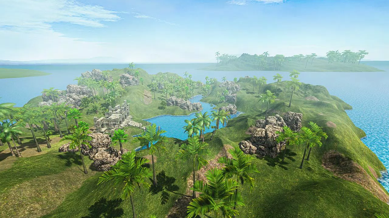 Ozean-Überlebensspiele offline Screenshot 2