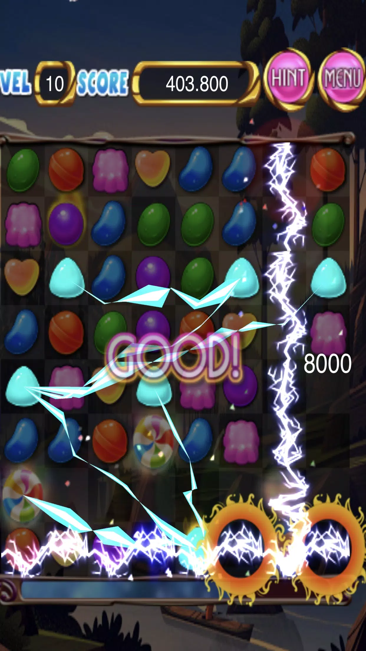 Candys pop funny game Captura de pantalla 3