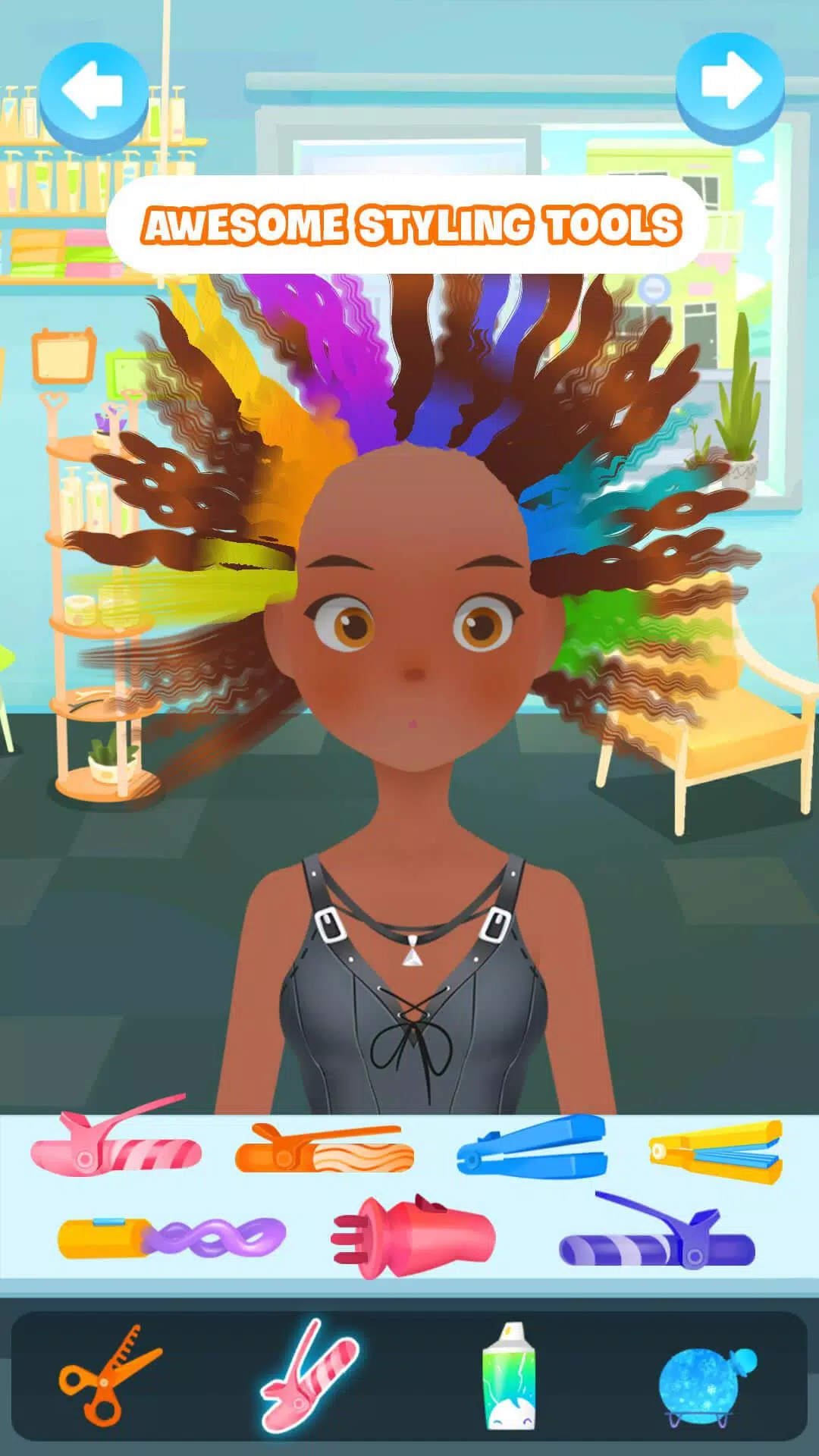 Frisuren & Make-up spiele Screenshot 1