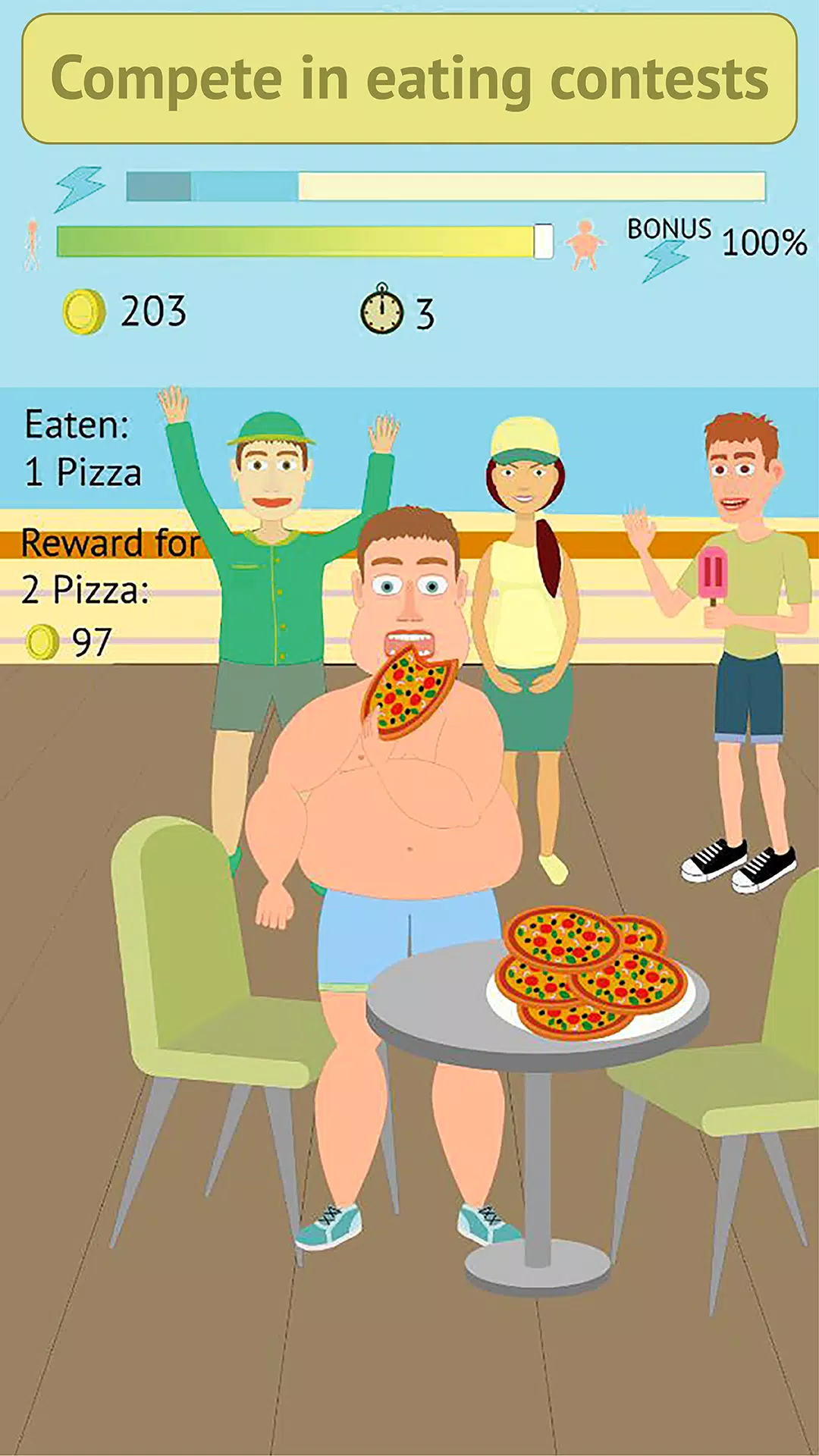 Eat and Run Clicker স্ক্রিনশট 2
