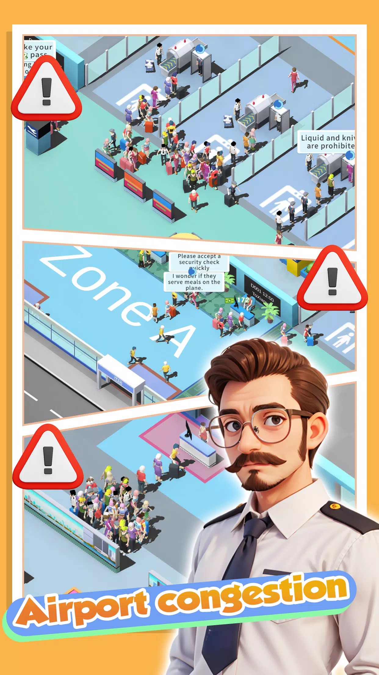 Happy Airport：Simulator Ekran Görüntüsü 0