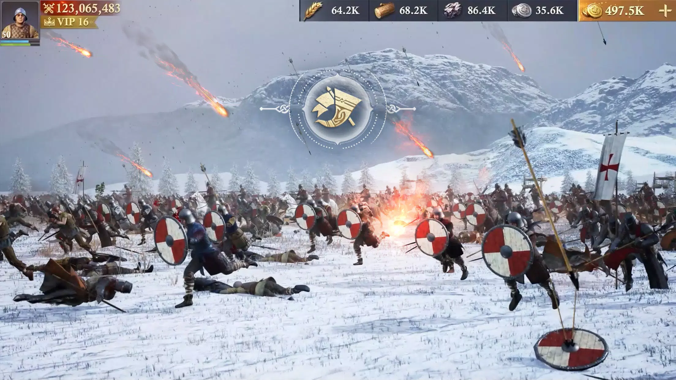 Frost & Flame: King of Avalon ဖန်သားပြင်ဓာတ်ပုံ 0