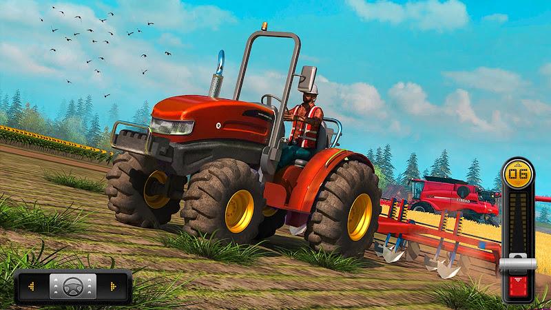 Farming Empire Harvester Game Screenshot 2