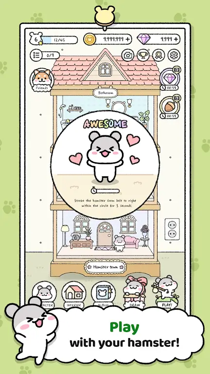 Hamster Town 스크린샷 1