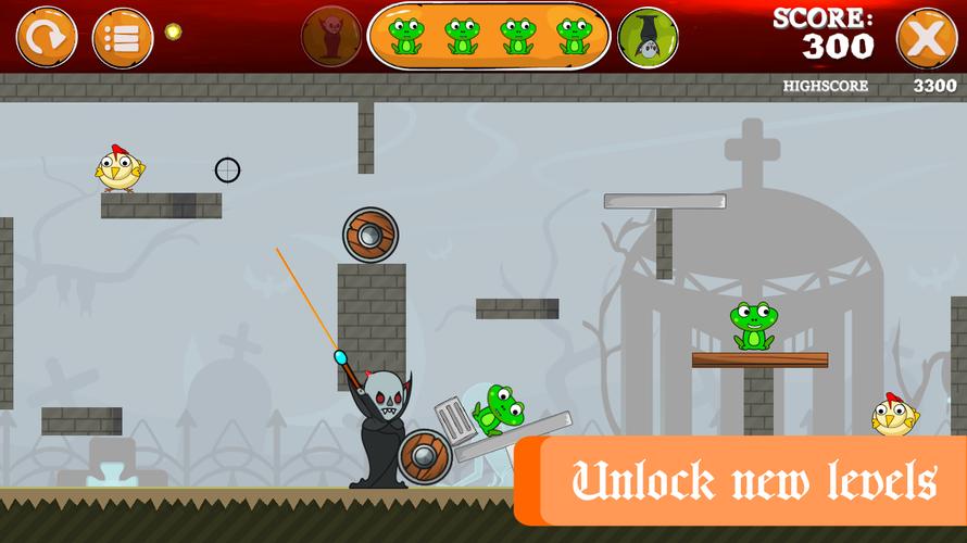 Mr Vampire - Physics Puzzle Screenshot 2