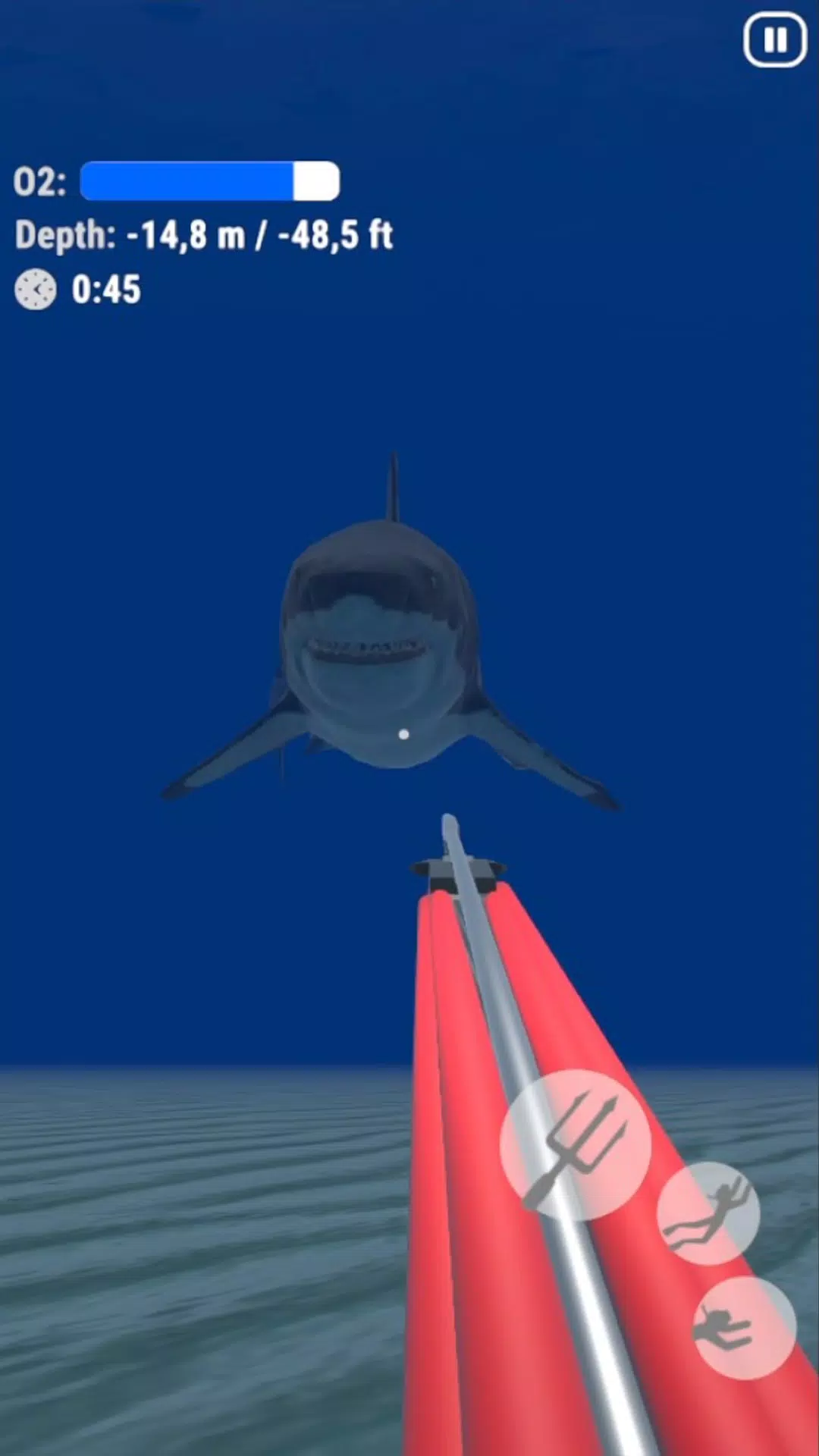Spearfishing Shark Скриншот 1