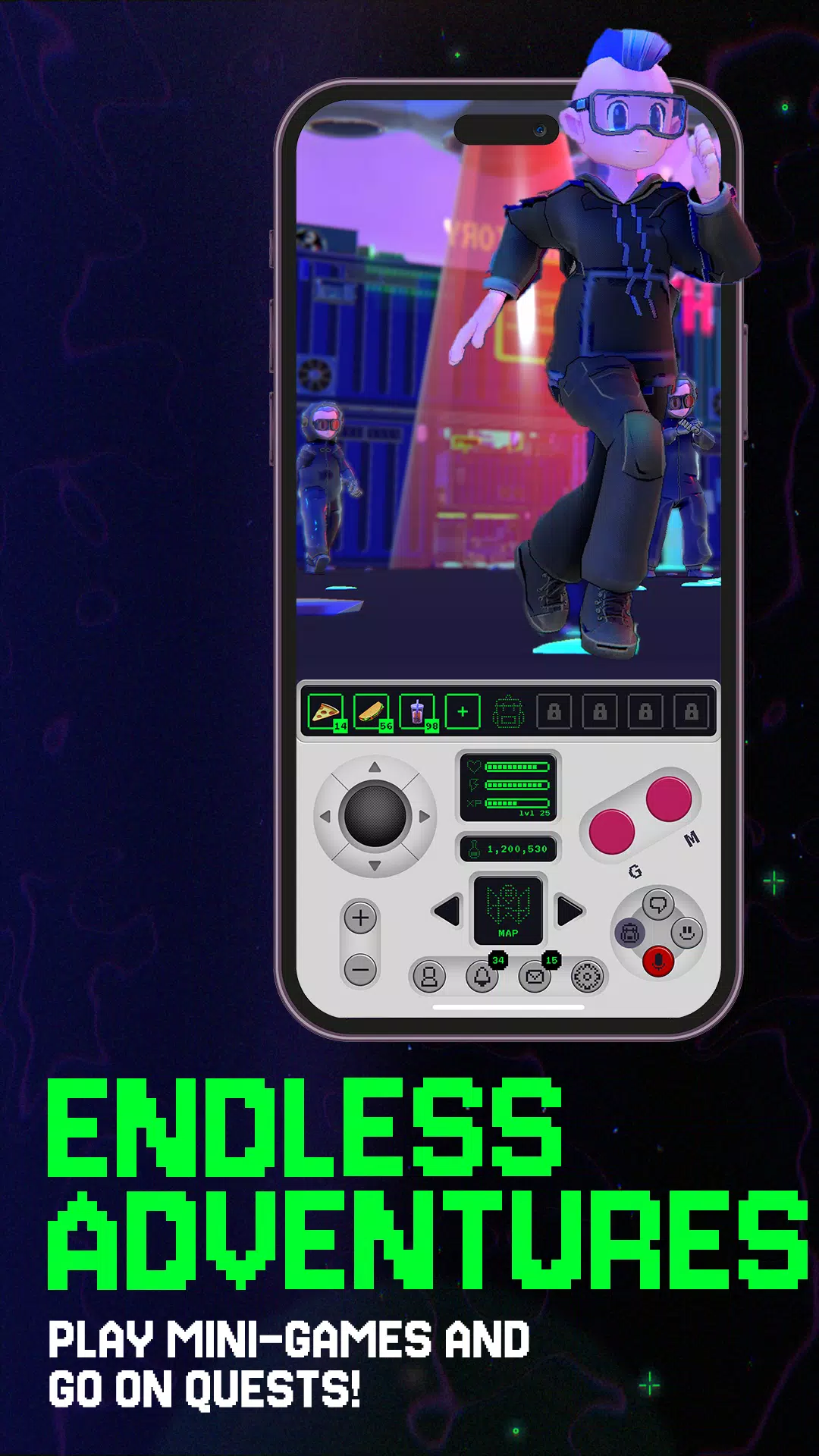 m00m world スクリーンショット 1