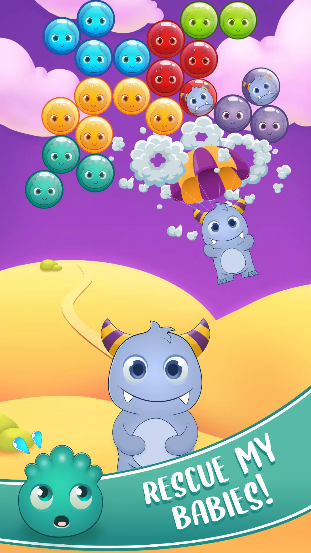 Bubble friends rescue Capture d'écran 2