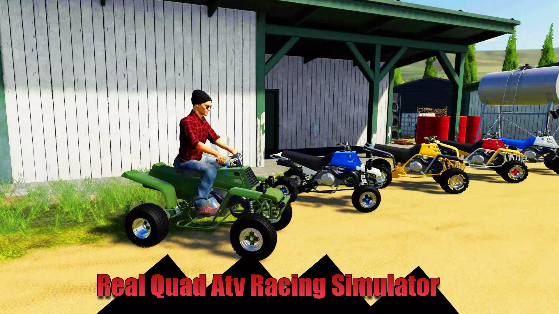 Real Quad Atv Racing Simulator Tangkapan skrin 2