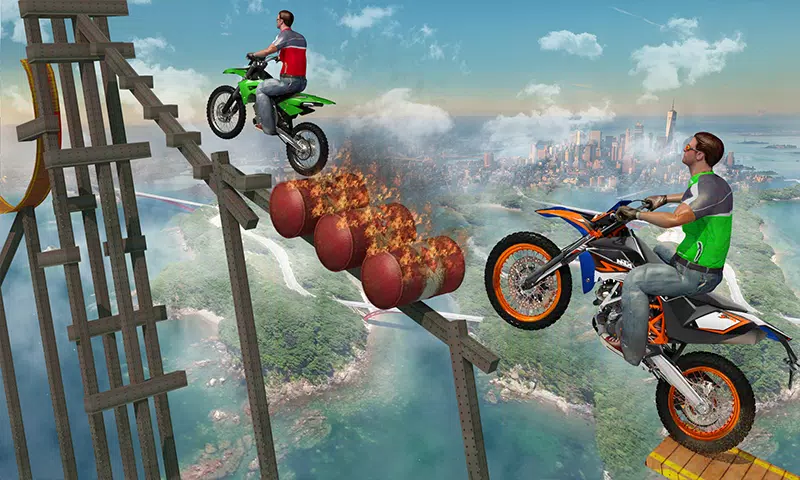Bike Tricks Trail Stunt Master スクリーンショット 1