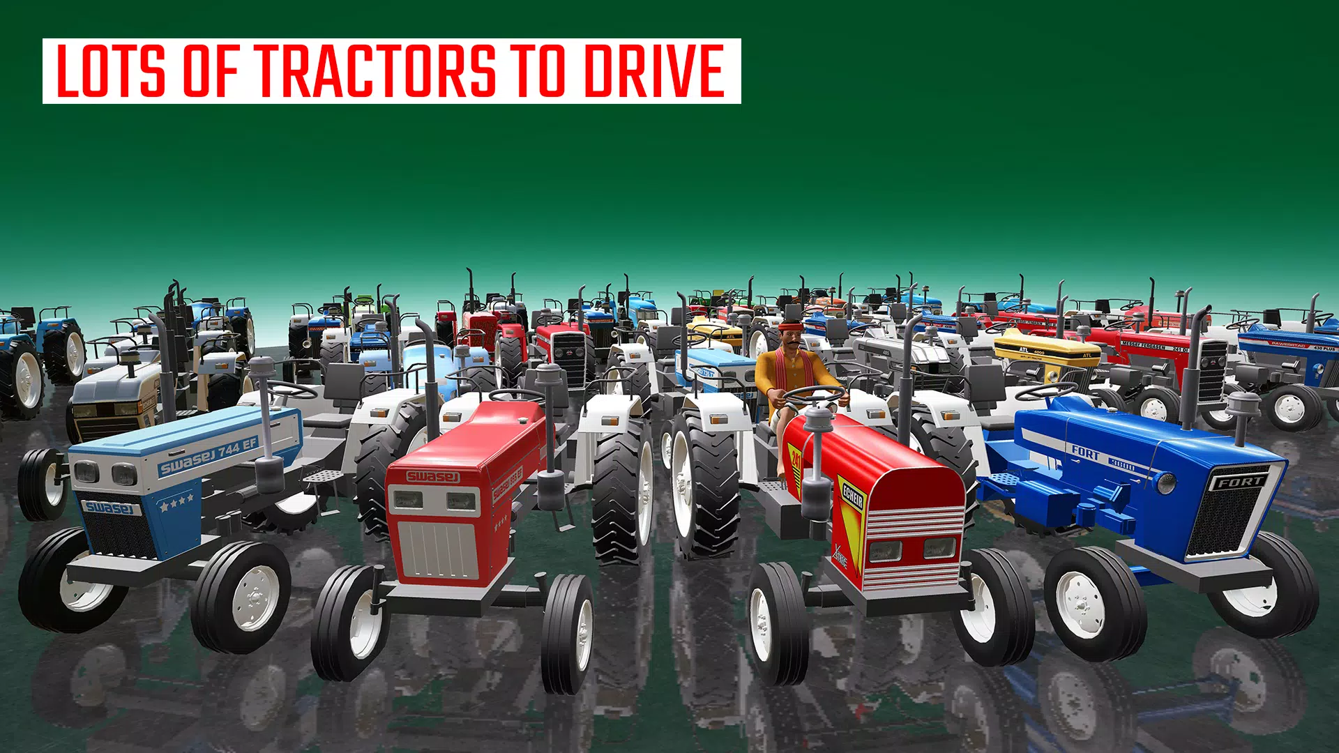 Indian Tractor PRO Simulation Capture d'écran 0