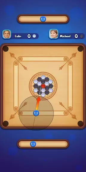 Carrom Strike - Disc Pool Game स्क्रीनशॉट 0