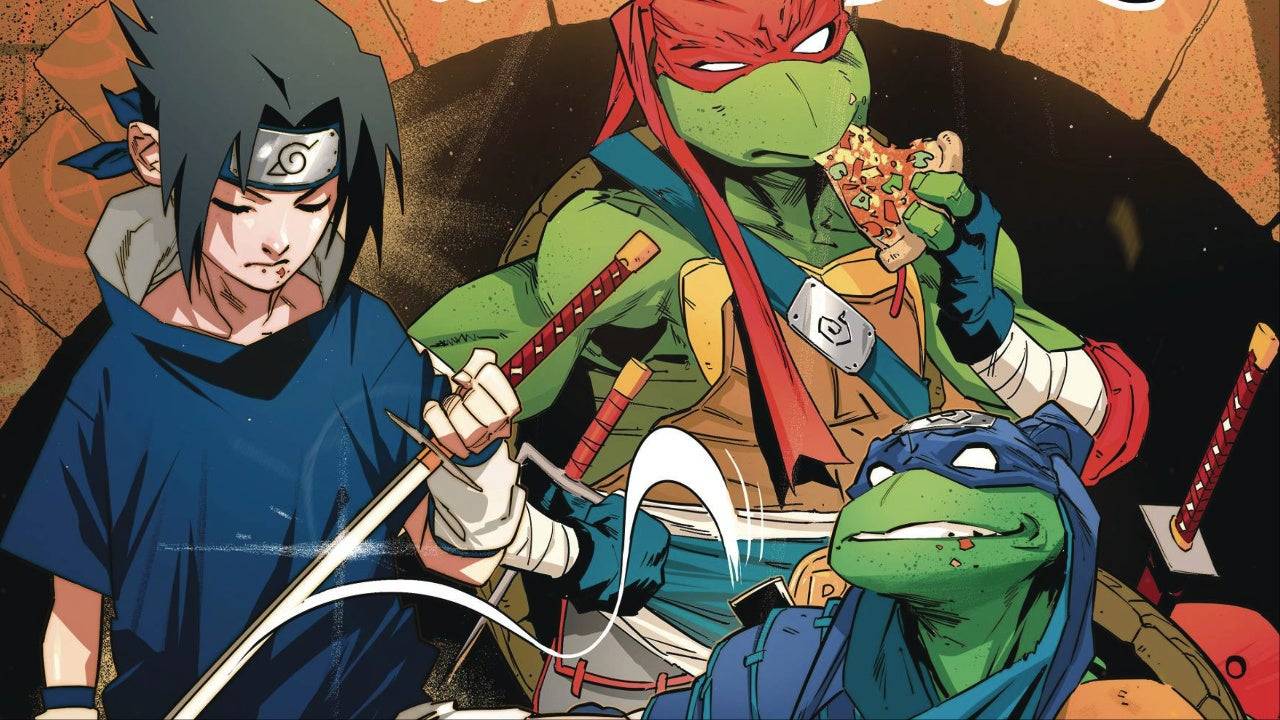 TMNT X火影忍者＃3預覽1