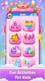 Princess Baby Phone Kids Game Capture d'écran 0