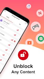 VPN Kitten: Free Unlimited VPN Proxy & Secure WiFi Captura de tela 2