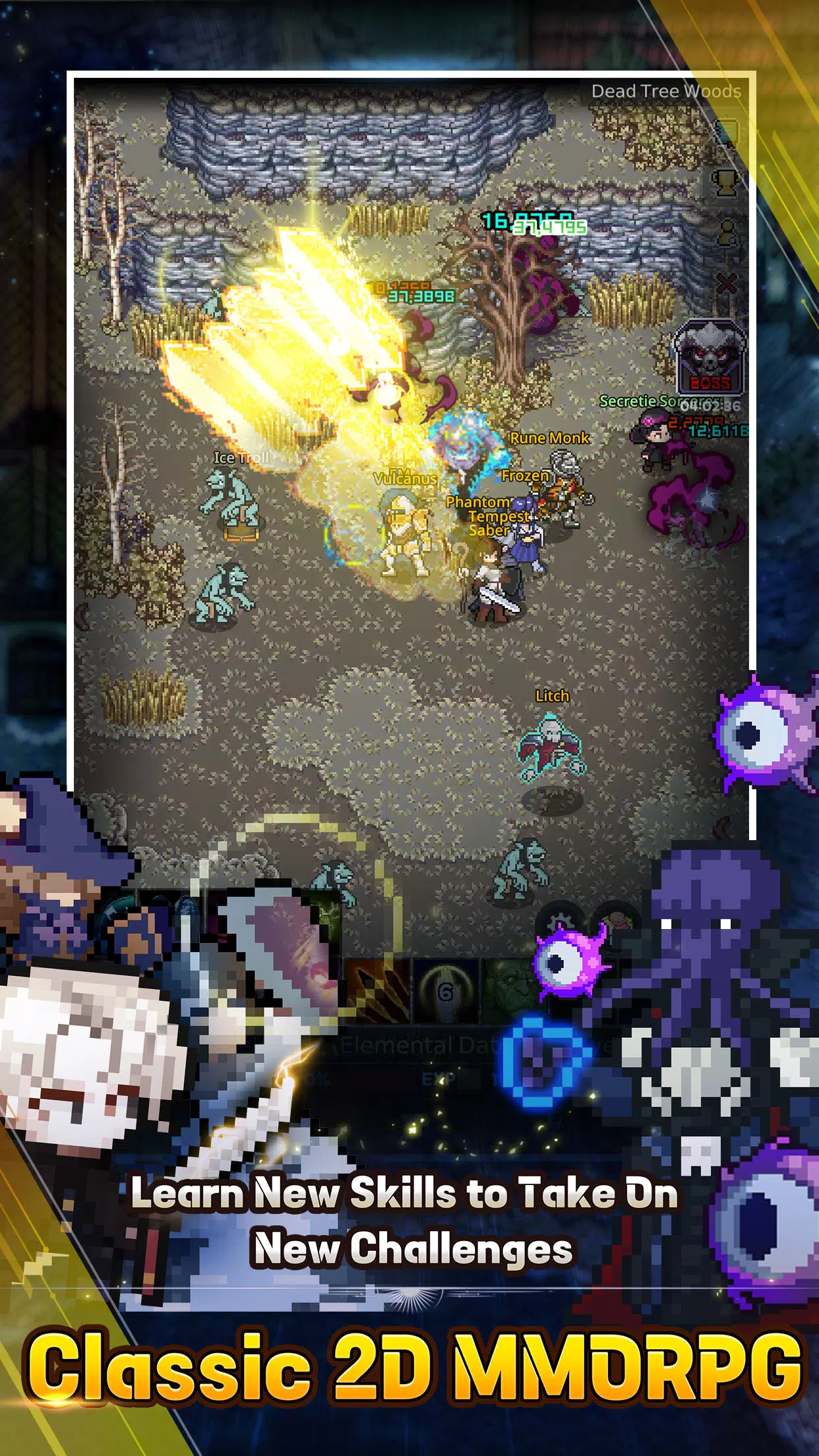 Elemental: 2D MMORPG Ekran Görüntüsü 0