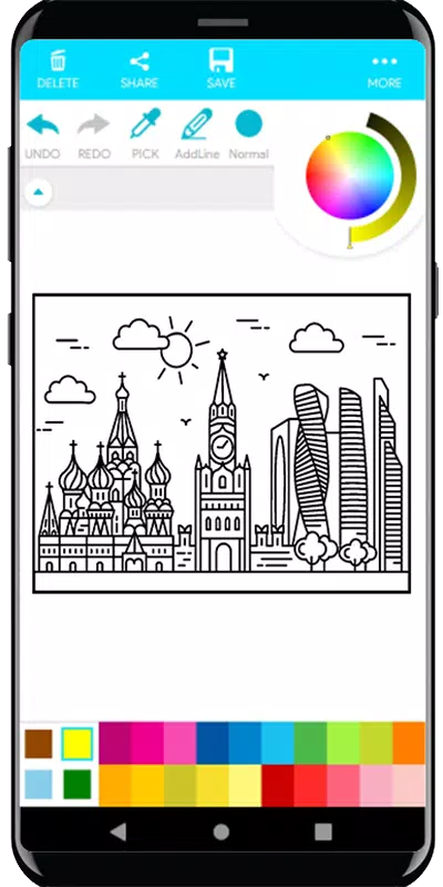 Schermata Coloring Travels 1
