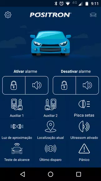 Pósitron Alarme Captura de tela 1
