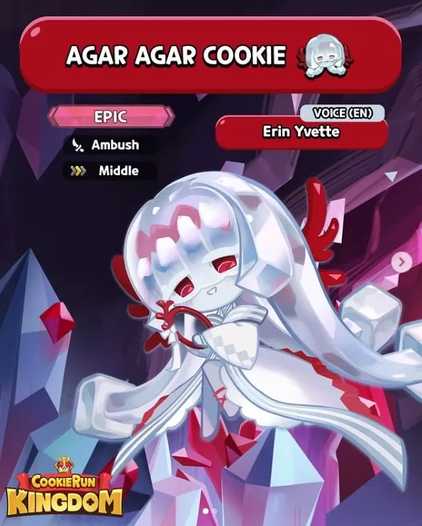Agar Agar Cookie: vaardigheden, toppings, schatten en teamgids