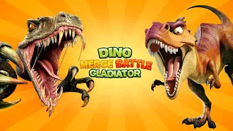 Dinosaur Merge Battle Fight स्क्रीनशॉट 0