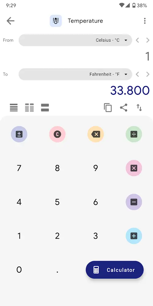 Unit Converter Pro Tangkapan skrin 1