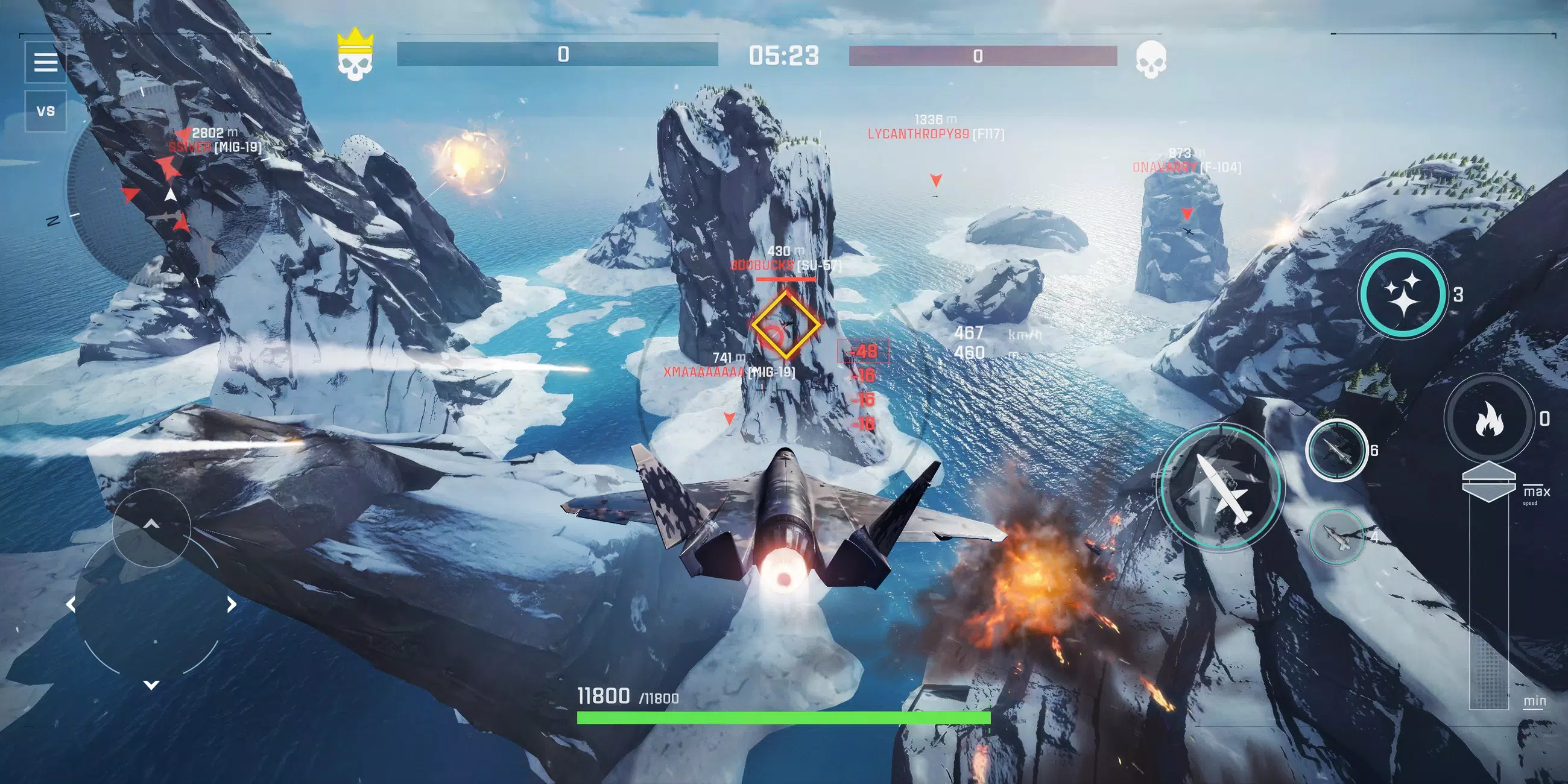 Sky Combat 2 스크린샷 2