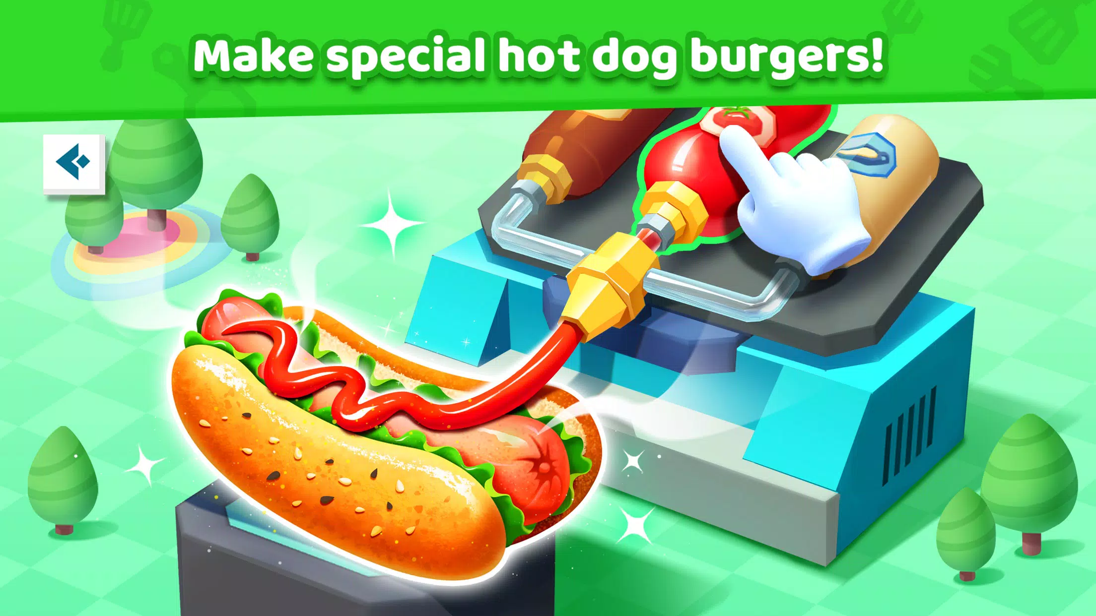 Little Panda’s Fast Food Cook Screenshot 2