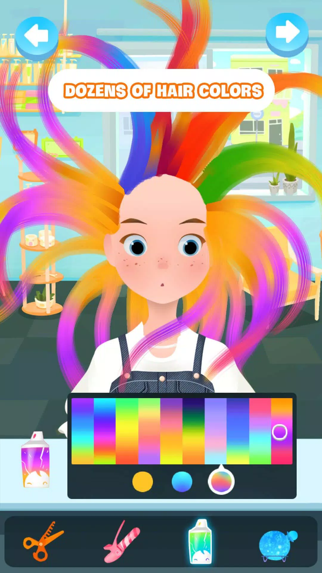 Frisuren & Make-up spiele Screenshot 0