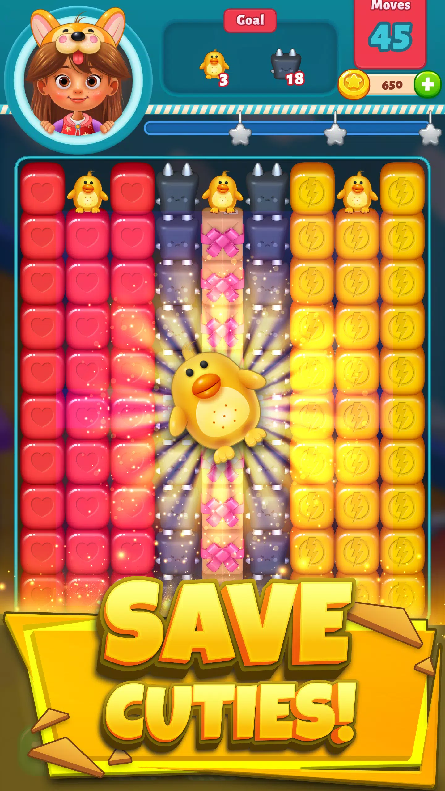 Epic Blast 3D: Toy Match Party ဖန်သားပြင်ဓာတ်ပုံ 1