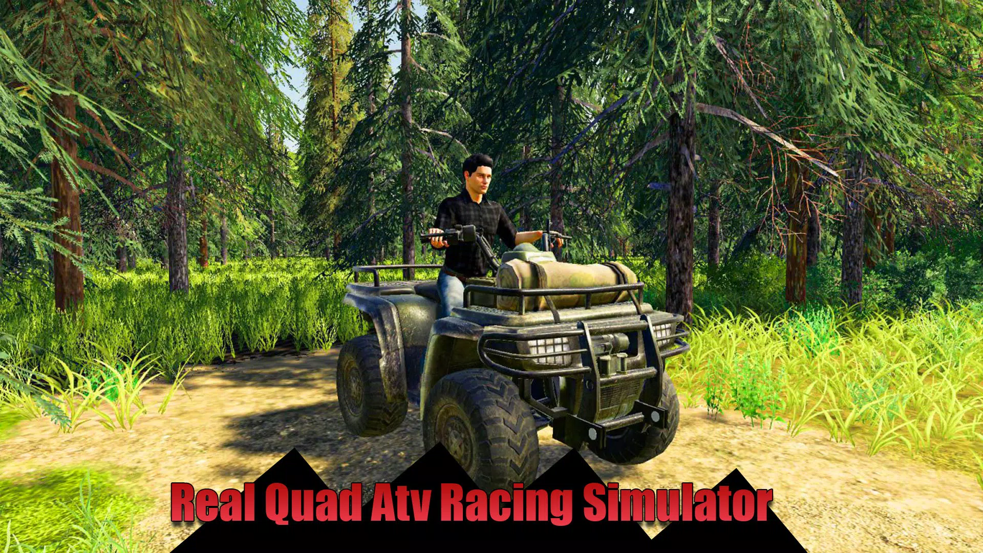 Real Quad Atv Racing Simulator Tangkapan skrin 1