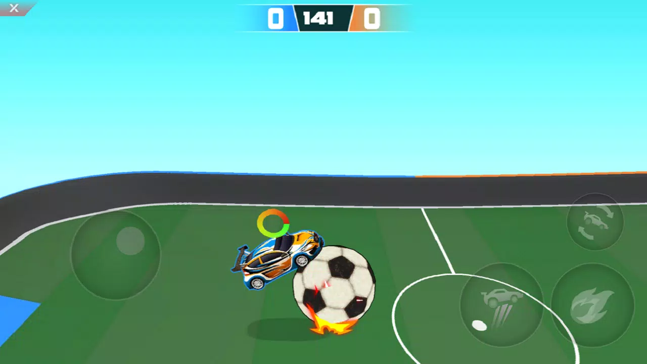 ROCKET CARS SOCCER ဖန်သားပြင်ဓာတ်ပုံ 2