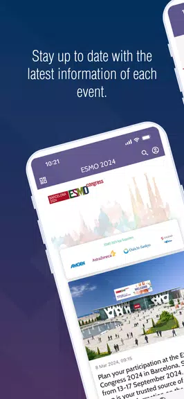 ESMO Events ภาพหน้าจอ 1
