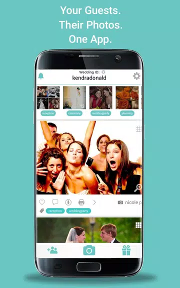 WedPics - Wedding Photo App ภาพหน้าจอ 0