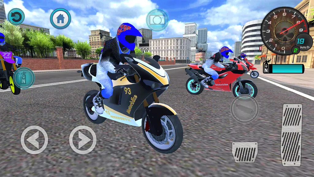 Real Moto Bike City Racing Screenshot 0