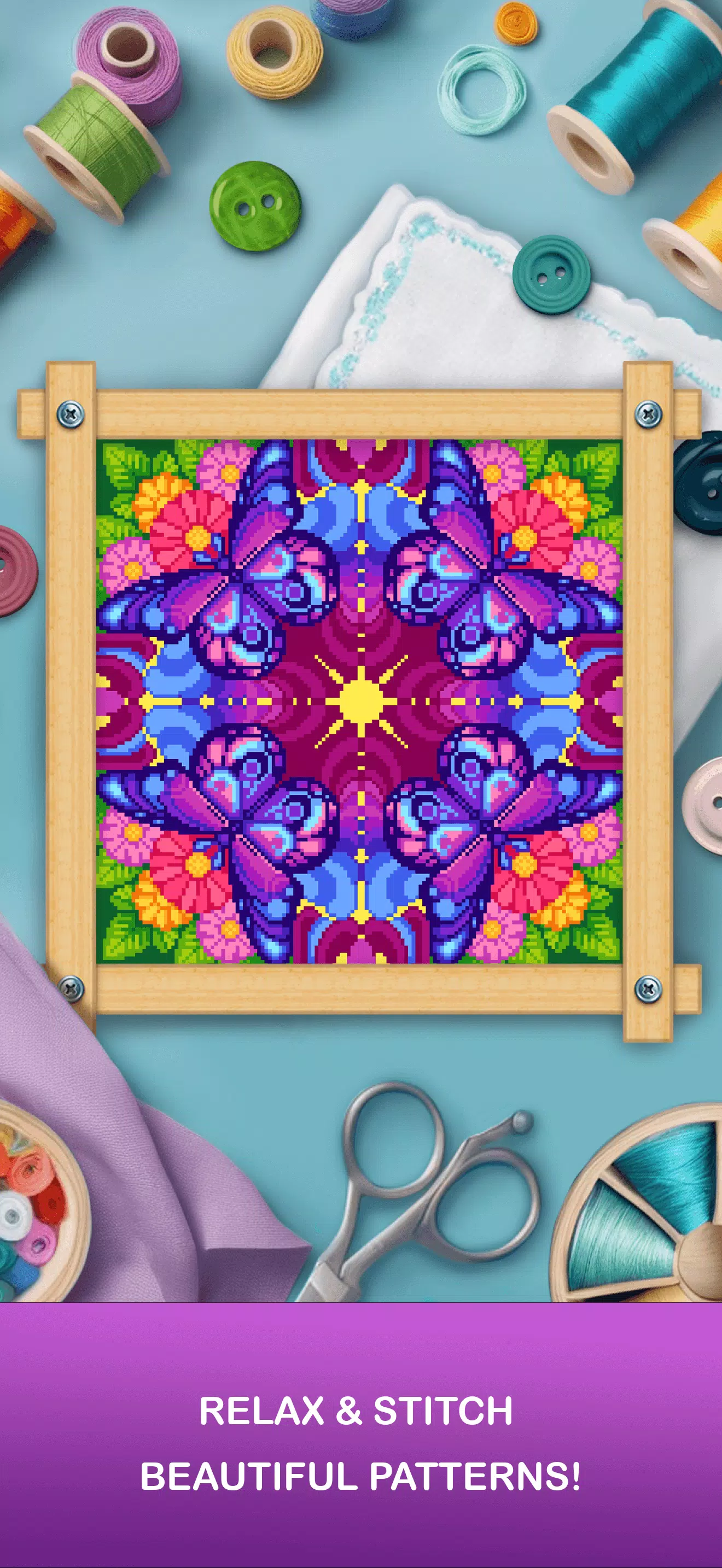 Cross Stitch: Relax & Color 스크린샷 3