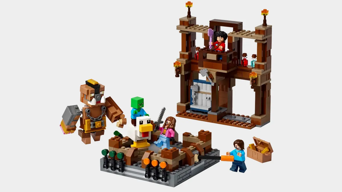 Minecraft Movie Lego Sets gibt Einblicke, in die Mobs im Jack Black Film erscheinen werden