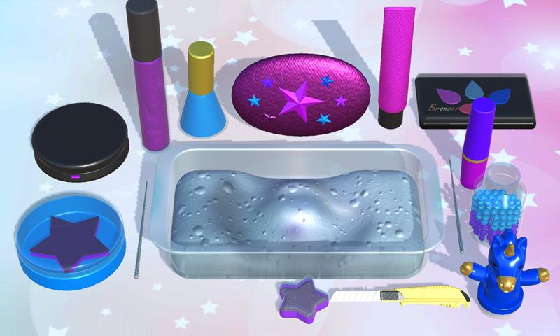 Makeup Slime Game! Relaxation Captura de tela 3