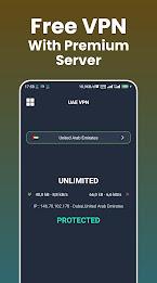 UAE VPN - Proxy VPN for UAE Captura de tela 0